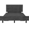 Tuhome Kaia Twin Bed Base, Headboard, Smokey Oak CLI7976 - alternate 8